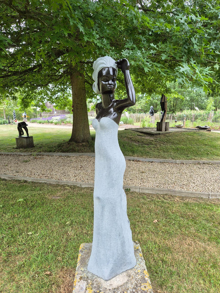 shona kunst, beeldentuin driegoten wereldbeeld