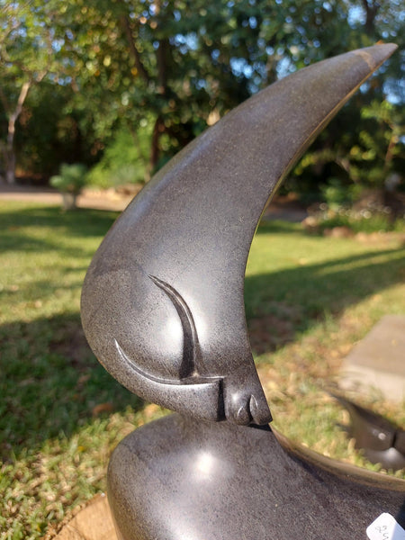 stenen hoofd, uniek kunstwerk, shona kunst Zimbabwe