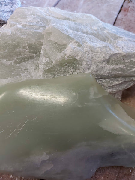 Speksteen, 3 tot 4 stuks verschillende soorten, 10 kg