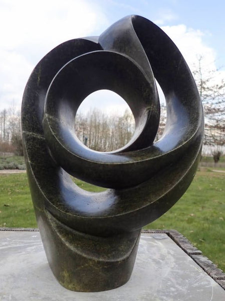 abstract beeld tuinbeeld, modern design, wereldebeeld hamme driegoten