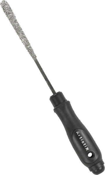 breed uitlopende carboniet rasp