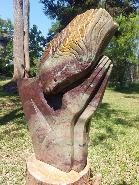 garden statue, biggest selection shona art at wereldbeeld driegoten hamme