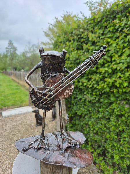 kikkers op lelieblad