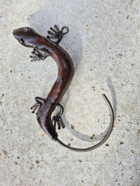 Hagedis of salamander, set van 3 stuks