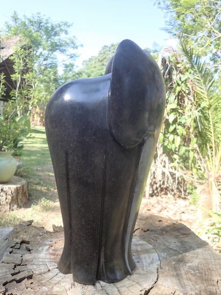 elephant abstract sculpture, wereldbeeld belgium