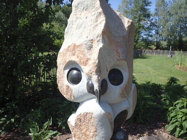 big owl sculpture